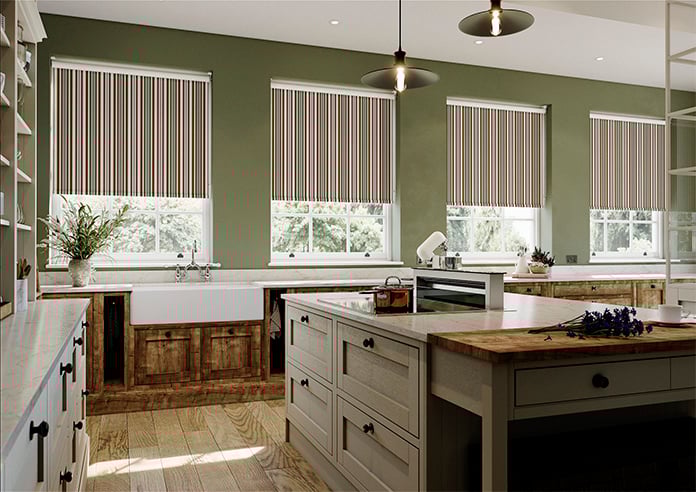 The British Stripe Co. Elizabeth, Highlands No.1 - Roller Blind - Image 7